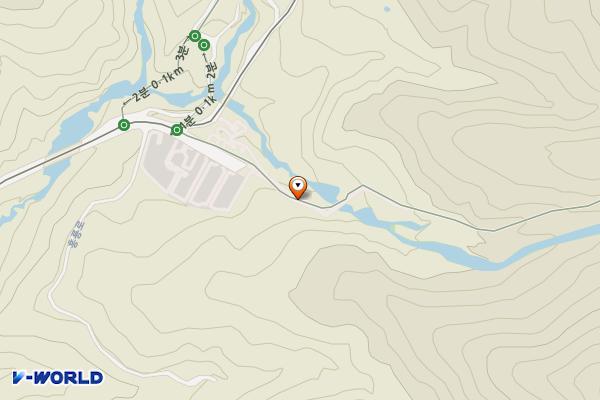 홍룡사3 위치 지도 — 상북면 대석리 산 157-1