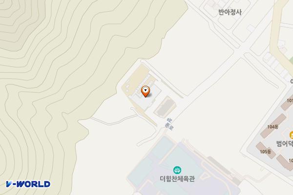 양산교육지원청 위치 지도 — 경남 양산시 물금읍 청룡로 53 (범어리, 양산교육청)