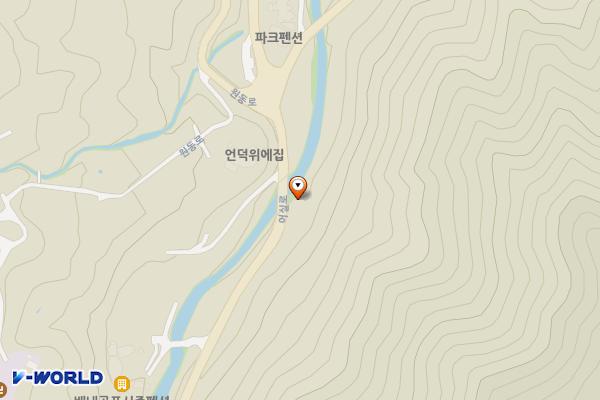 고점사거리 위치 지도 — 경상남도 양산시 원동면 어실로 1552