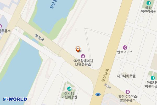 (주)연성에너지 위치 지도 — 경상남도 양산시 공단로 31