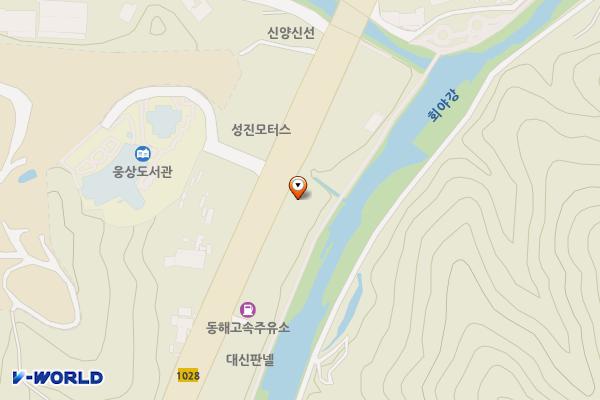 부일석유(주)동해고속충전소 위치 지도 — 경남 양산시 웅상대로 1000