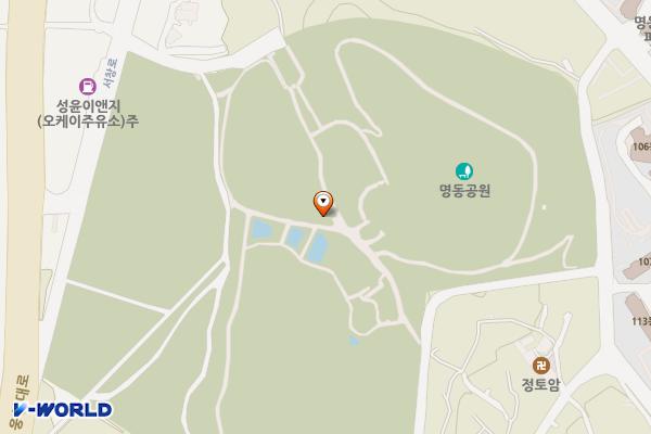 명동공원B 위치 지도 — 명동 449