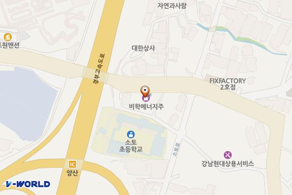 승학에너지(주)소토 위치 지도 — 경남 양산시 상북면 와곡4길 34 (소토리)