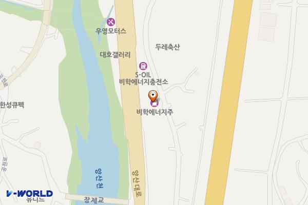 승학에너지(주)충전소 위치 지도 — 경상남도 양산시 상북면 양산대로 1510