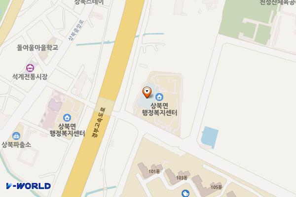 천성산국민체육센터 위치 지도 — 경상남도 양산시 상북면 삼계동길 25