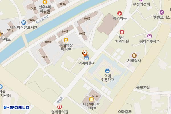 덕계파출소 위치 지도 — 경상남도 양산시 덕계로 95
