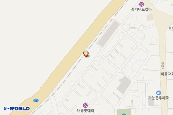 가능동 제4공영(철로변) 위치 지도 — 경기도 의정부시 가능동 302-16