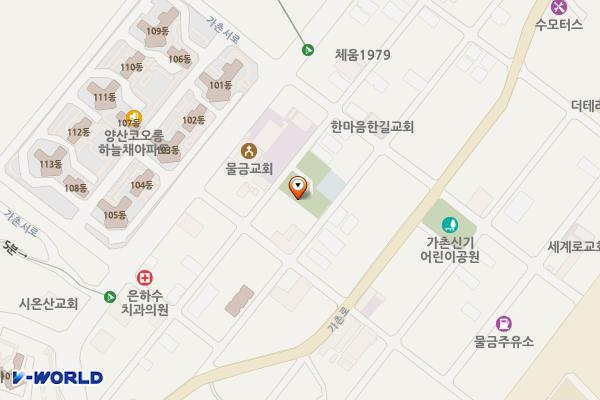 새터어린이공원 위치 지도 — 경상남도 양산시 물금읍 가촌서7길 19
