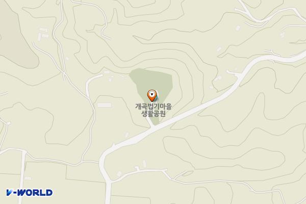 개곡법기마을생활공원 위치 지도 — 경상남도 양산시 동면 법기개곡길 51, 개곡법기마을 생활공원 화장실