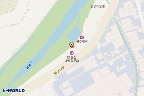 웅상LPG충전소 위치 지도 — 경상남도 양산시 웅상대로 1577
