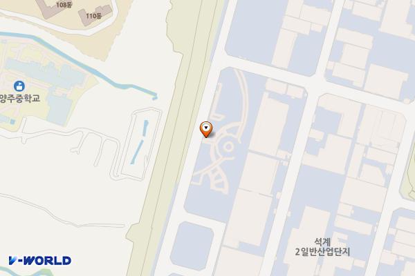 봉수대근린공원 위치 지도 — 경상남도 양산시 상북면 석계산단1길 86