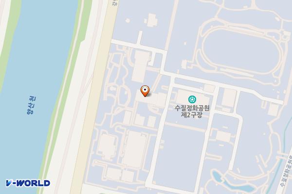 수질정화공원 축구장 위치 지도 — 경상남도 양산시 동면 강변로 54