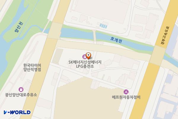 (주)신성에너지 위치 지도 — 경남 양산시 산막공단로 12