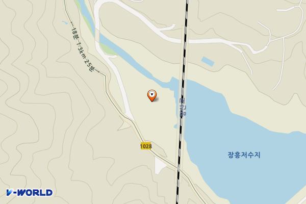 무지개폭포(1) 위치 지도 — 경상남도 양산시 무지개길 148-2 (평산동)