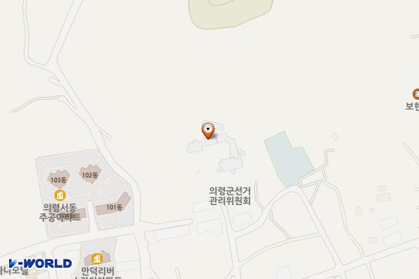 의령군농업기술센터 위치 지도 — 경상남도 의령군 의령읍 의병로9동길 30