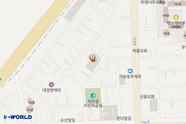 가능동 제2공영(구 성북택시) 위치 지도 — 경기도 의정부시 가능동 681-2