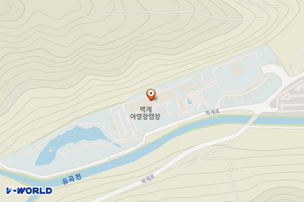 의령예술촌(실내) 위치 지도 — 경상남도 의령군 궁류면 벽계로 16-32, 벽계리 전시장