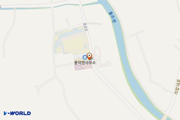 용덕면사무소 위치 지도 — 경상남도 의령군 용덕면 용암로1길 4, 용덕면사무소