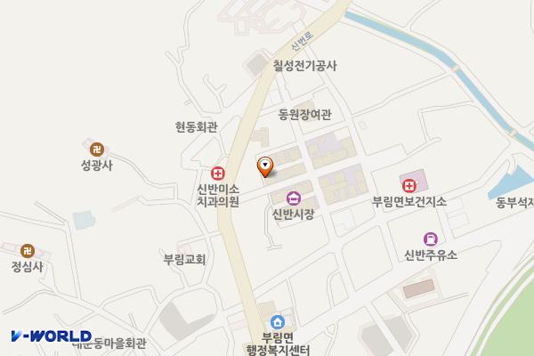 신반시장 위치 지도 — 경상남도 의령군 부림면 신번로7길 5, 신흥상회포목이불