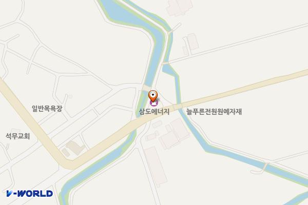 삼도에너지 위치 지도 — 경상남도 함안군 법수면 법수로 599, 삼도주유소