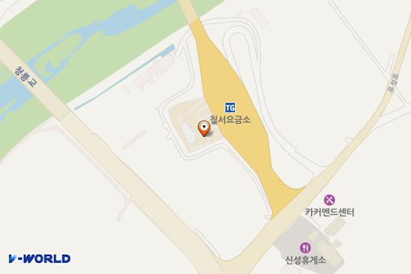 한국도로공사 칠서영업소 위치 지도 — 경상남도 함안군 칠서면 유성로 13, 칠서IC(EX한국도로공사)