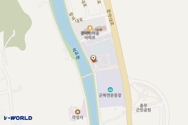 군북면체육관 위치 지도 — 경상남도 함안군 군북면 함마대로 875