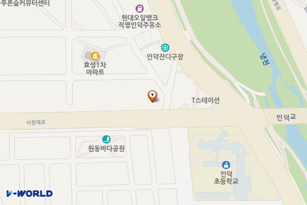 제철복지회관 임시주차장 위치 지도 — 경상북도 포항시 남구 인덕동 47-4