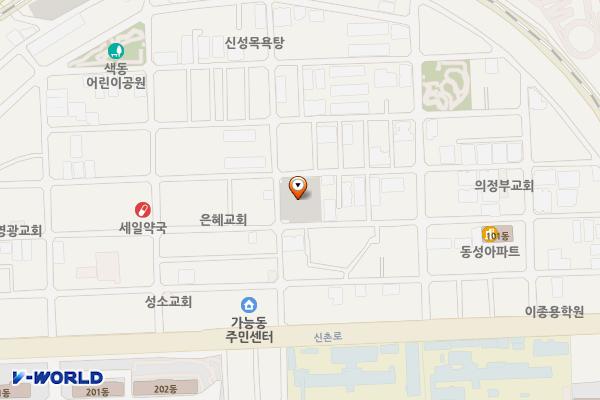 가능동 입체(철골자주식) 위치 지도 — 경기도 의정부시 가능동 628