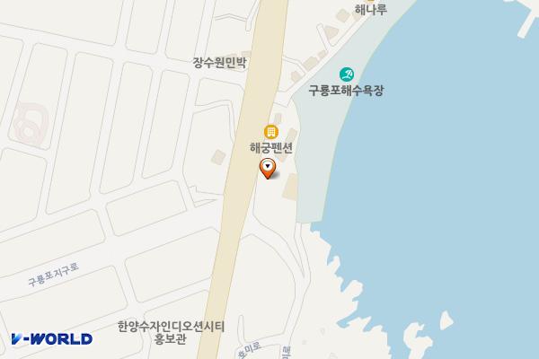 구룡포해수욕장 노외주차장 위치 지도 — 경상북도 포항시 남구 구룡포읍 호미로 420-7