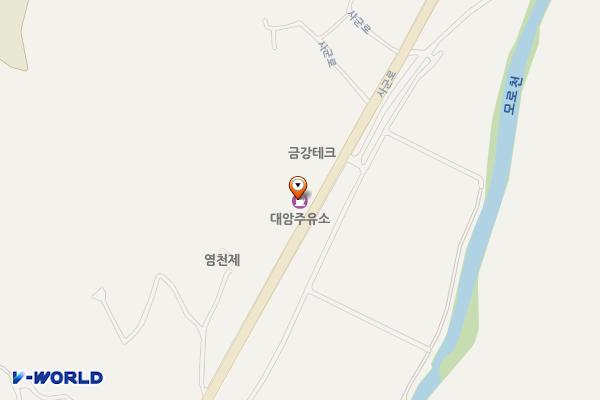 대암주유소 위치 지도 — 경상남도 함안군 군북면 사군로 1409 (덕대리)