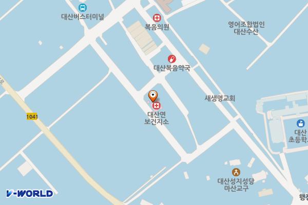 대산면보건지소 위치 지도 — 경상남도 함안군 대산면 함의로 996, 대산면보건지소