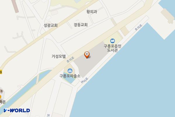 구룡포 파출소 옆 공영주차장 위치 지도 — 경상북도 포항시 남구 구룡포읍 구룡포리 954-7