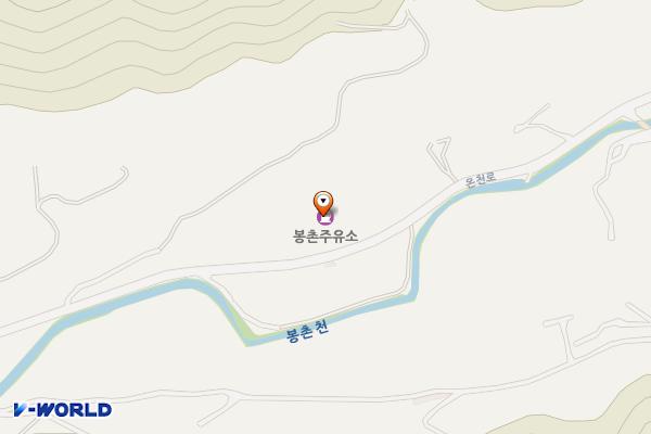봉촌주유소 위치 지도 — 경상남도 함안군 칠북면 온천로 187, 봉촌오일뱅크