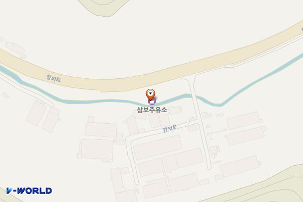 삼보주유소 위치 지도 — 경상남도 함안군 칠서면 함의로 217, 삼보오일뱅크