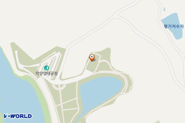 악양생태공원 방문자센터 1층 위치 지도 — 경상남도 함안군 대산면 하기2길 208-49 (하기리, 악양근린공원 방문객센터)