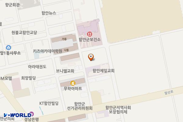 국립농산물품질관리원 함안사무소 1층 화장실 위치 지도 — 경상남도 함안군 가야읍 말산3길 29