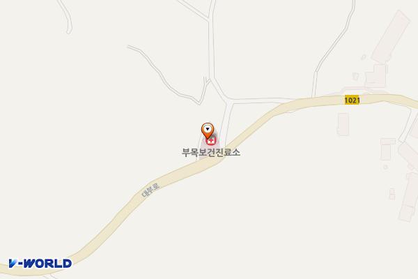 부목보건진료소 위치 지도 — 경상남도 함안군 대산면 대부로 367