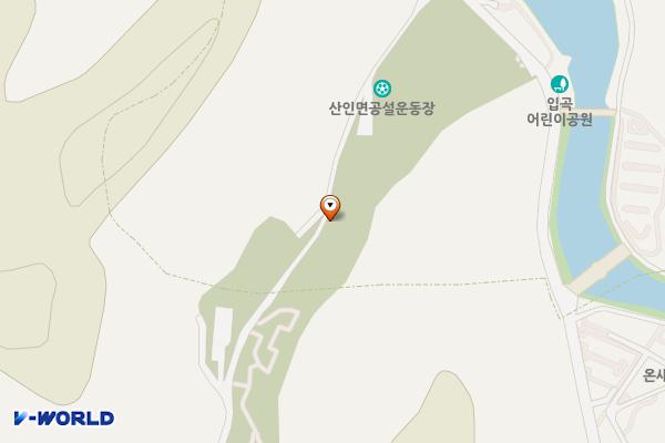 입곡군립공원(주차장옆) 위치 지도 — 경상남도 함안군 산인면 입곡공원길 224-17