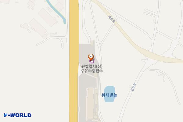 칠서(양평)휴게소 위치 지도 — 경상남도 함안군 칠서면 계룡로 122-1, 칠서휴게소