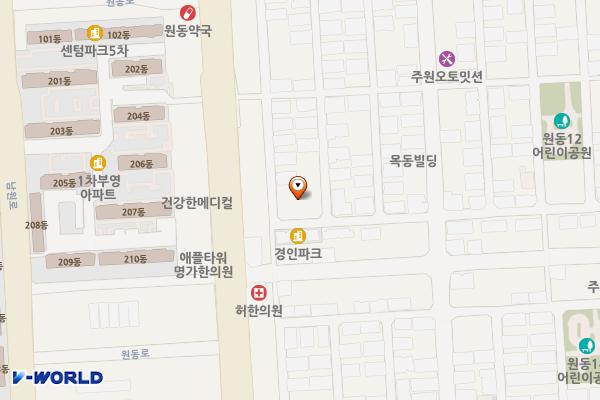 오천읍 원리 임시주차장 위치 지도 — 경상북도 포항시 남구 오천읍 원리 914-4