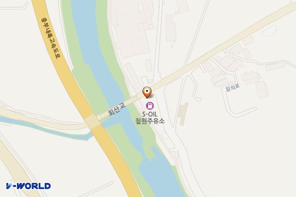 칠원주유소 위치 지도 — 경상남도 함안군 칠원읍 함의로 73, 칠원주유소