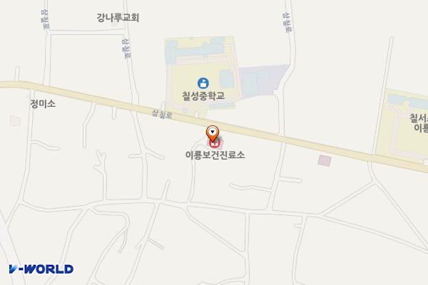 이룡보건진료소 위치 지도 — 경상남도 함안군 칠서면 삼칠로 1306, 이룡보건진료소