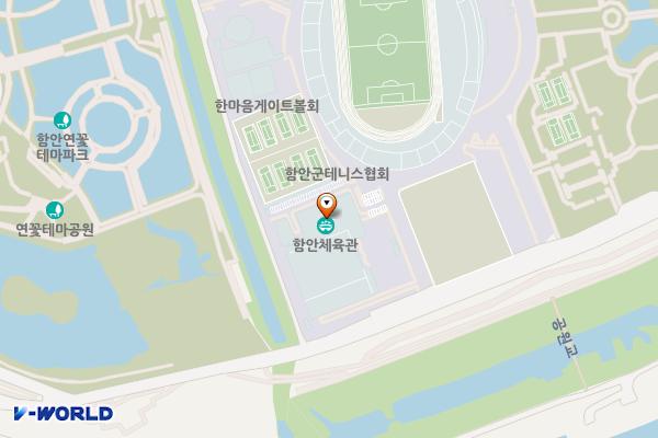 함안볼링장 위치 지도 — 경상남도 함안군 가야읍 함안대로 619-4