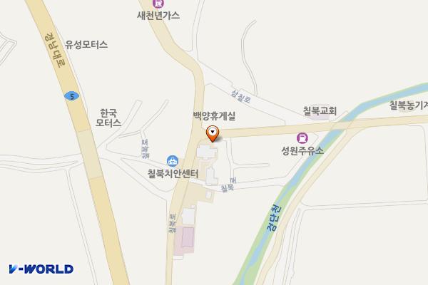 칠북면사무소 청사 위치 지도 — 경상남도 함안군 칠북면 칠북로 32, 칠북면사무소