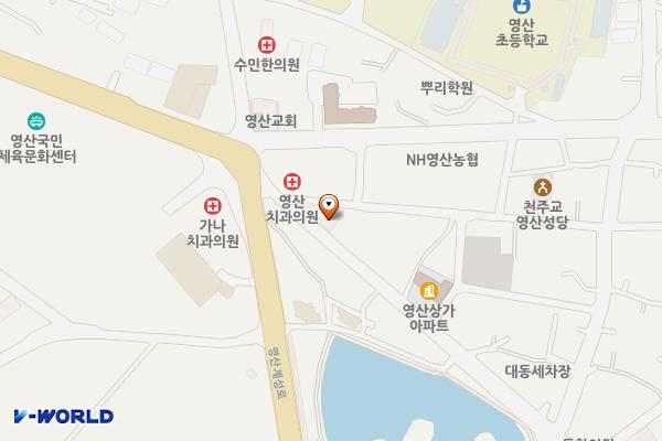 천일여객 영산정류소 위치 지도 — 경상남도 창녕군 영산면 연지길 7