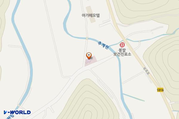 봉발보건진료소 위치 지도 — 경상남도 고성군 영현면 망봉로 605
